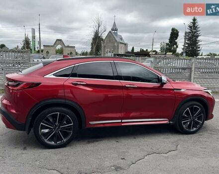 Красный Инфинити QX55, объемом двигателя 2 л и пробегом 50 тыс. км за 32900 $, фото 94 на Automoto.ua