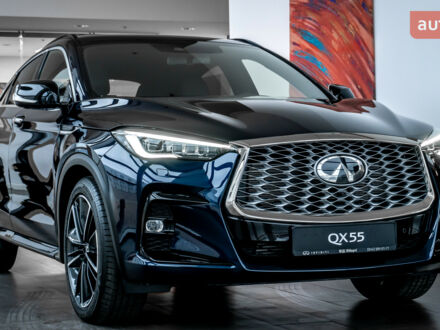 Інфініті QX55 2021 у Києві на Automoto.ua Інфініті QX55, об'ємом двигуна 2 л та пробігом 0 тис. км за 58618 $, фото 1 на Automoto.ua