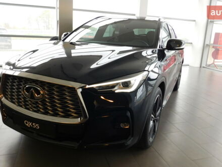 Інфініті QX55 2024 у Києві на Automoto.ua Інфініті QX55, об'ємом двигуна 2 л та пробігом 0 тис. км за 66506 $, фото 1 на Automoto.ua