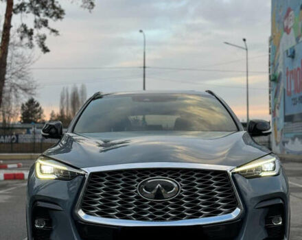 Серый Инфинити QX55, объемом двигателя 2 л и пробегом 36 тыс. км за 37500 $, фото 6 на Automoto.ua