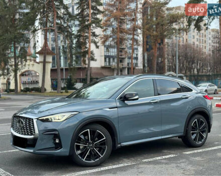 Серый Инфинити QX55, объемом двигателя 2 л и пробегом 36 тыс. км за 37500 $, фото 5 на Automoto.ua