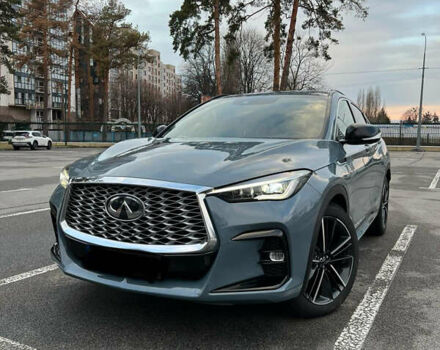 Серый Инфинити QX55, объемом двигателя 2 л и пробегом 36 тыс. км за 37500 $, фото 2 на Automoto.ua