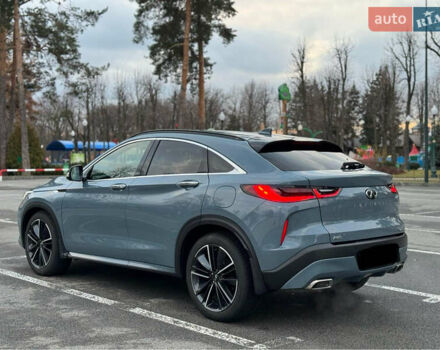 Серый Инфинити QX55, объемом двигателя 2 л и пробегом 36 тыс. км за 37500 $, фото 3 на Automoto.ua