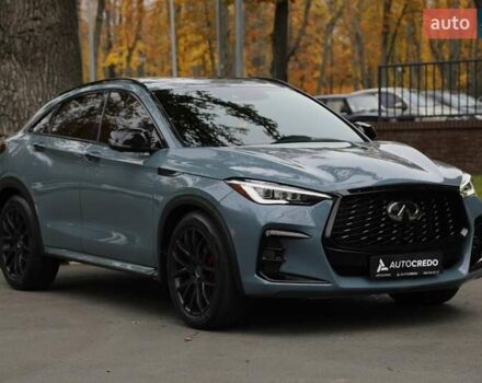 Сірий Інфініті QX55, об'ємом двигуна 2 л та пробігом 31 тис. км за 37500 $, фото 1 на Automoto.ua