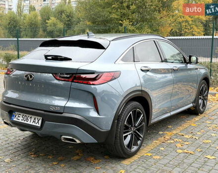 Серый Инфинити QX55, объемом двигателя 2 л и пробегом 52 тыс. км за 35900 $, фото 6 на Automoto.ua