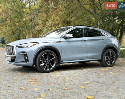 Серый Инфинити QX55, объемом двигателя 2 л и пробегом 52 тыс. км за 35900 $, фото 9 на Automoto.ua