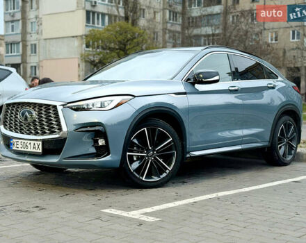 Серый Инфинити QX55, объемом двигателя 2 л и пробегом 53 тыс. км за 32999 $, фото 8 на Automoto.ua