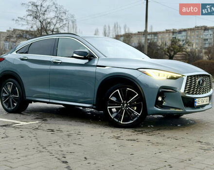 Серый Инфинити QX55, объемом двигателя 2 л и пробегом 53 тыс. км за 32999 $, фото 5 на Automoto.ua
