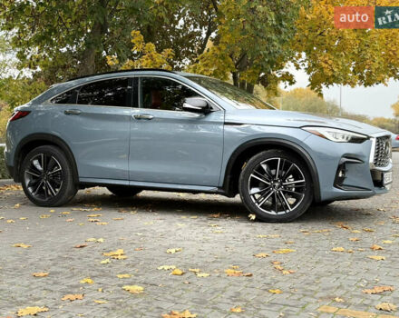 Серый Инфинити QX55, объемом двигателя 2 л и пробегом 52 тыс. км за 35900 $, фото 3 на Automoto.ua