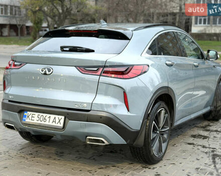 Серый Инфинити QX55, объемом двигателя 2 л и пробегом 53 тыс. км за 32999 $, фото 11 на Automoto.ua