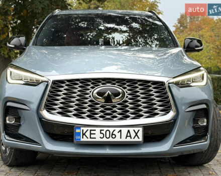 Серый Инфинити QX55, объемом двигателя 2 л и пробегом 52 тыс. км за 35900 $, фото 13 на Automoto.ua