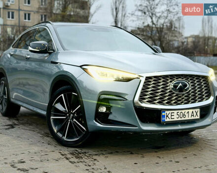 Серый Инфинити QX55, объемом двигателя 2 л и пробегом 53 тыс. км за 32999 $, фото 6 на Automoto.ua