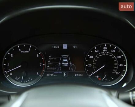 Сірий Інфініті QX55, об'ємом двигуна 2 л та пробігом 31 тис. км за 37500 $, фото 16 на Automoto.ua