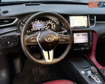 Серый Инфинити QX55, объемом двигателя 2 л и пробегом 53 тыс. км за 32999 $, фото 14 на Automoto.ua