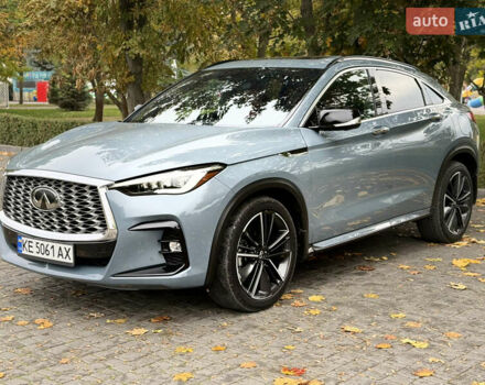 Серый Инфинити QX55, объемом двигателя 2 л и пробегом 52 тыс. км за 35900 $, фото 4 на Automoto.ua