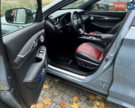 Серый Инфинити QX55, объемом двигателя 2 л и пробегом 52 тыс. км за 35900 $, фото 14 на Automoto.ua