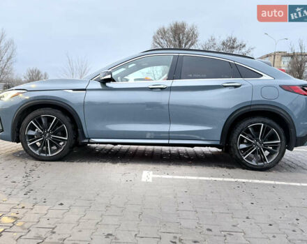 Серый Инфинити QX55, объемом двигателя 2 л и пробегом 53 тыс. км за 32999 $, фото 7 на Automoto.ua