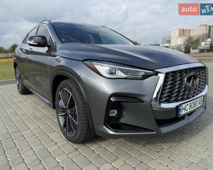 Сірий Інфініті QX55, об'ємом двигуна 2 л та пробігом 43 тис. км за 32500 $, фото 3 на Automoto.ua