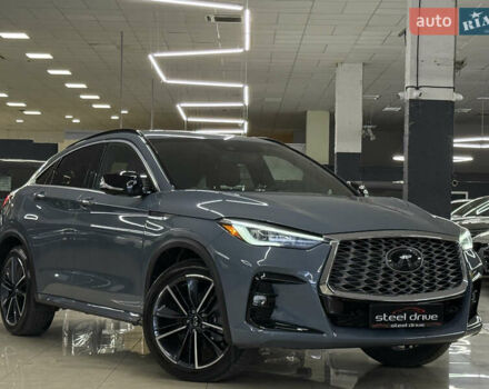 Сірий Інфініті QX55, об'ємом двигуна 2 л та пробігом 46 тис. км за 32999 $, фото 4 на Automoto.ua