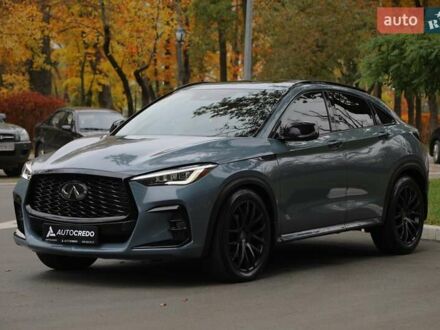 Серый Инфинити QX55, объемом двигателя 2 л и пробегом 31 тыс. км за 37500 $, фото 1 на Automoto.ua