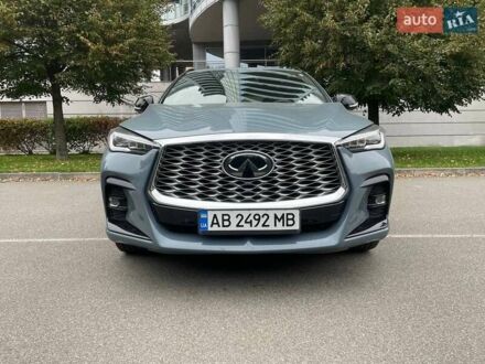 Інфініті QX55 2022 у Києві на Automoto.ua Сірий Інфініті QX55, об'ємом двигуна 2 л та пробігом 97 тис. км за 29300 $, фото 1 на Automoto.ua
