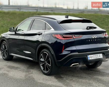 Синий Инфинити QX55, объемом двигателя 2 л и пробегом 77 тыс. км за 34900 $, фото 3 на Automoto.ua