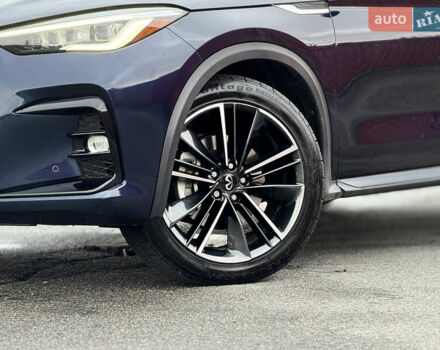 Синий Инфинити QX55, объемом двигателя 2 л и пробегом 77 тыс. км за 34900 $, фото 2 на Automoto.ua