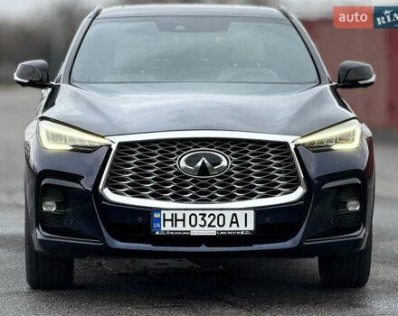 Синий Инфинити QX55, объемом двигателя 2 л и пробегом 77 тыс. км за 34900 $, фото 7 на Automoto.ua
