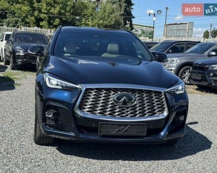 Синий Инфинити QX55, объемом двигателя 2 л и пробегом 5 тыс. км за 29900 $, фото 7 на Automoto.ua