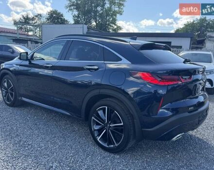 Синий Инфинити QX55, объемом двигателя 2 л и пробегом 5 тыс. км за 29900 $, фото 28 на Automoto.ua