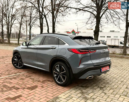 Синий Инфинити QX55, объемом двигателя 2 л и пробегом 21 тыс. км за 29500 $, фото 11 на Automoto.ua