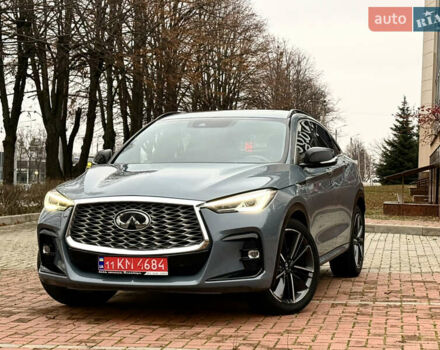 Синий Инфинити QX55, объемом двигателя 2 л и пробегом 21 тыс. км за 29500 $, фото 8 на Automoto.ua