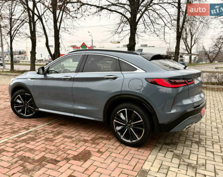Синий Инфинити QX55, объемом двигателя 2 л и пробегом 21 тыс. км за 29500 $, фото 12 на Automoto.ua