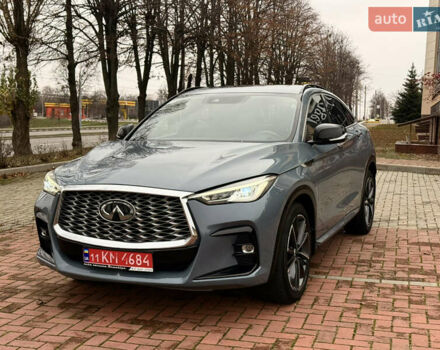 Синий Инфинити QX55, объемом двигателя 2 л и пробегом 21 тыс. км за 29500 $, фото 24 на Automoto.ua