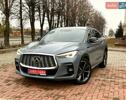 Синий Инфинити QX55, объемом двигателя 2 л и пробегом 21 тыс. км за 29500 $, фото 4 на Automoto.ua
