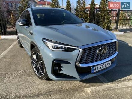 Інфініті QX55 2022 у Києві на Automoto.ua Синій Інфініті QX55, об'ємом двигуна 2 л та пробігом 26 тис. км за 34500 $, фото 1 на Automoto.ua