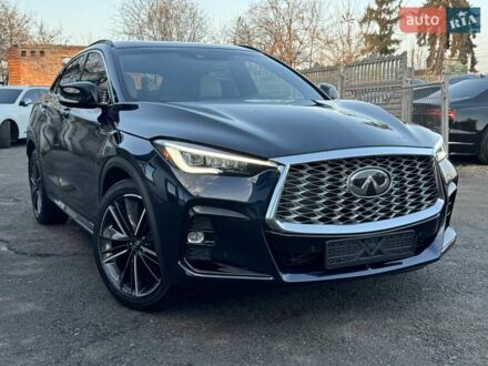 Інфініті QX55 2023 у Тернополі на Automoto.ua Синій Інфініті QX55, об'ємом двигуна 2 л та пробігом 5 тис. км за 29900 $, фото 1 на Automoto.ua