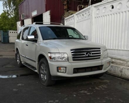 Білий Інфініті QX56, об'ємом двигуна 5.6 л та пробігом 300 тис. км за 150 $, фото 3 на Automoto.ua