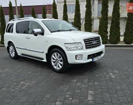Белый Инфинити QX56, объемом двигателя 5.6 л и пробегом 232 тыс. км за 14000 $, фото 6 на Automoto.ua