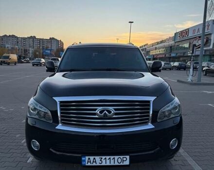 Белый Инфинити QX56, объемом двигателя 5.55 л и пробегом 88 тыс. км за 23800 $, фото 1 на Automoto.ua