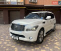 Белый Инфинити QX56, объемом двигателя 5.55 л и пробегом 220 тыс. км за 16650 $, фото 1 на Automoto.ua