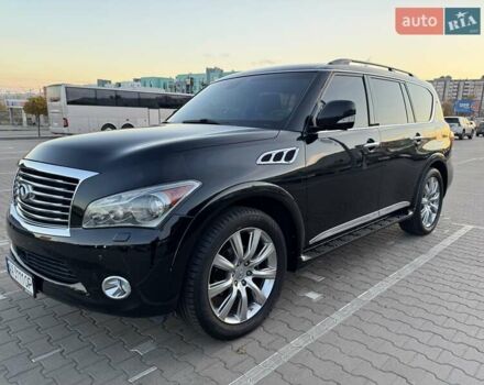 Белый Инфинити QX56, объемом двигателя 5.55 л и пробегом 88 тыс. км за 23800 $, фото 2 на Automoto.ua