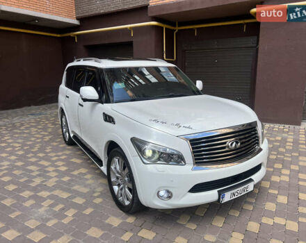 Білий Інфініті QX56, об'ємом двигуна 5.55 л та пробігом 220 тис. км за 15950 $, фото 8 на Automoto.ua