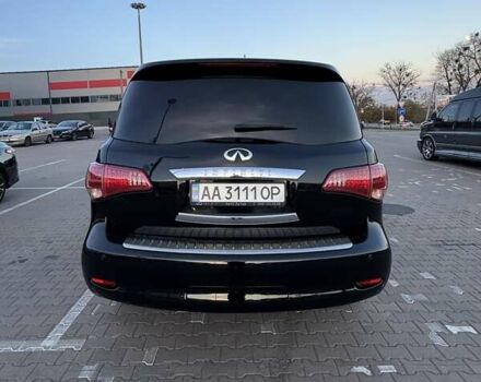 Белый Инфинити QX56, объемом двигателя 5.55 л и пробегом 88 тыс. км за 23800 $, фото 4 на Automoto.ua