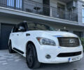 Белый Инфинити QX56, объемом двигателя 5.55 л и пробегом 208 тыс. км за 23000 $, фото 3 на Automoto.ua