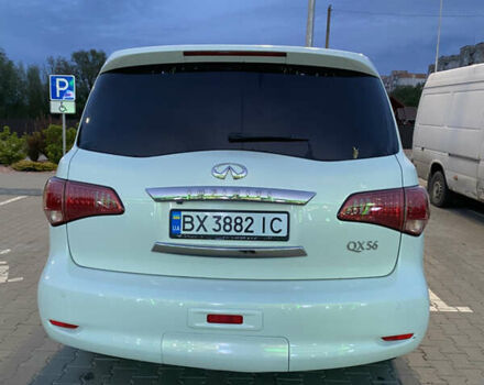 Инфинити QX56 2011 в Хмельницком на Automoto.ua Белый Инфинити QX56, объемом двигателя 5.6 л и пробегом 130 тыс. км за 14900 $, фото 10 на Automoto.ua