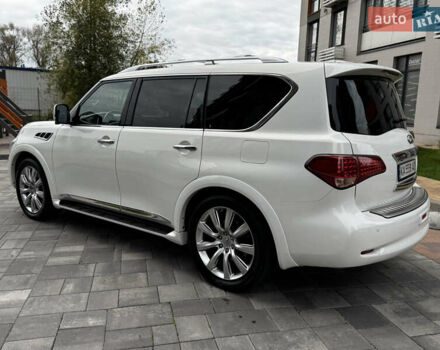 Инфинити QX56 2011 в Киеве на Automoto.ua Белый Инфинити QX56, объемом двигателя 5.55 л и пробегом 138 тыс. км за 16999 $, фото 9 на Automoto.ua