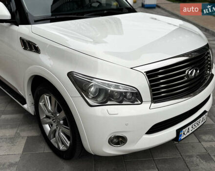 Белый Инфинити QX56, объемом двигателя 5.6 л и пробегом 138 тыс. км за 16800 $, фото 4 на Automoto.ua