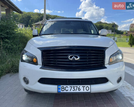 Белый Инфинити QX56, объемом двигателя 5.55 л и пробегом 216 тыс. км за 15900 $, фото 7 на Automoto.ua