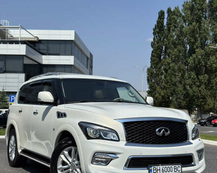 Белый Инфинити QX56, объемом двигателя 5.6 л и пробегом 65 тыс. км за 19500 $, фото 35 на Automoto.ua